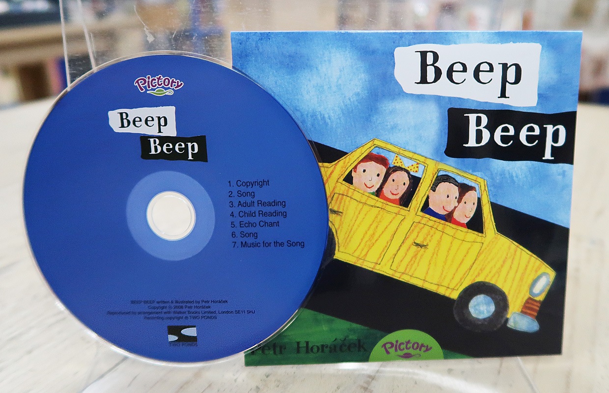 SING&SAY Beep Beep ボードブック＆CDセット ＜Two Ponds＞ 【レベル