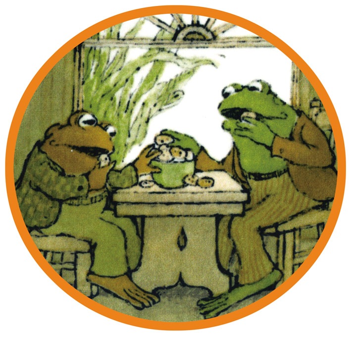 がまくんとかえるくん　プチタオル　クッキー