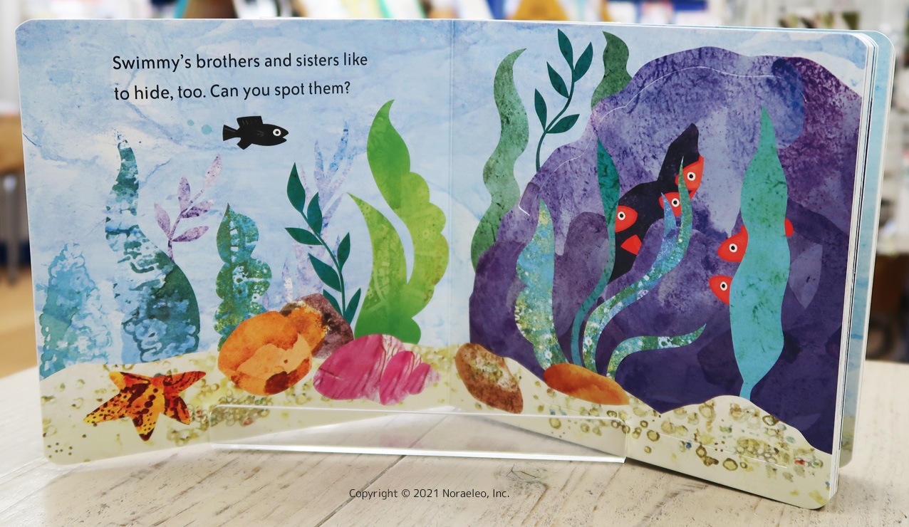 おりたたみめくりしかけ絵本 Where Are Swimmy's Friends? ～スイミー