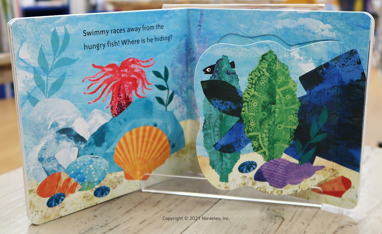 おりたたみめくりしかけ絵本 Where Are Swimmy's Friends? ～スイミー