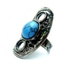 ターコイズ指輪リング パワーストーン 天然石指輪リング　RSSY-16|ターコイズ|　├ 指輪・リング