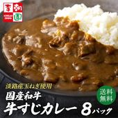 宮崎県産黒毛和牛すじカレー 冷凍 260g×8パック 【送料無料】
