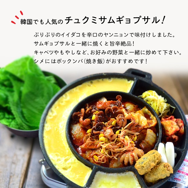 チュクミサムギョプサル 冷凍ミールセット 2～3人前【送料無料】
