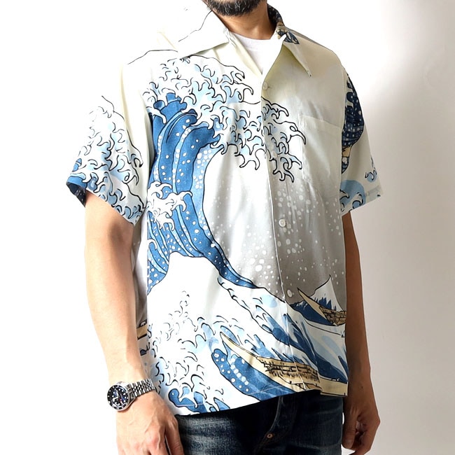SUN SURF(サンサーフ) サンサーフ×日本の意匠 葛飾北斎 神奈川沖浪裏