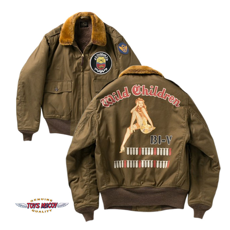 TOYS McCOY(トイズマッコイ) TYPE B-10 TOYS McCOY MFG. CO. "WILD CHILDREN II" / TMJ2226 / 2022秋冬 新作 / フライトジャケット ミリタリー / 日本製