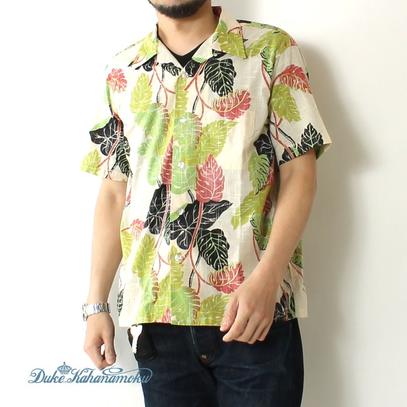 DUKE KAHANAMOKU(デューク・カハナモク) アロハシャツ 