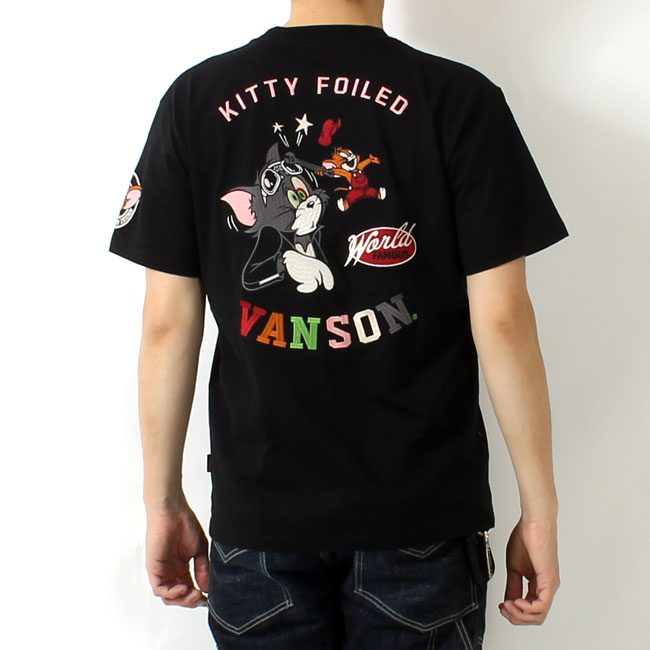 VANSON(�Х󥽥�) �ȥ�&�����꡼�����ŷ��T����� / TJV-2428 / 2024�ղ� ���� / �ȥ�ȥ����꡼ / Ⱦµ �ɽ�