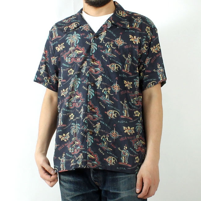 SUN SURF(サンサーフ) コットンアロハシャツ HELE-MAI-E / SS39501