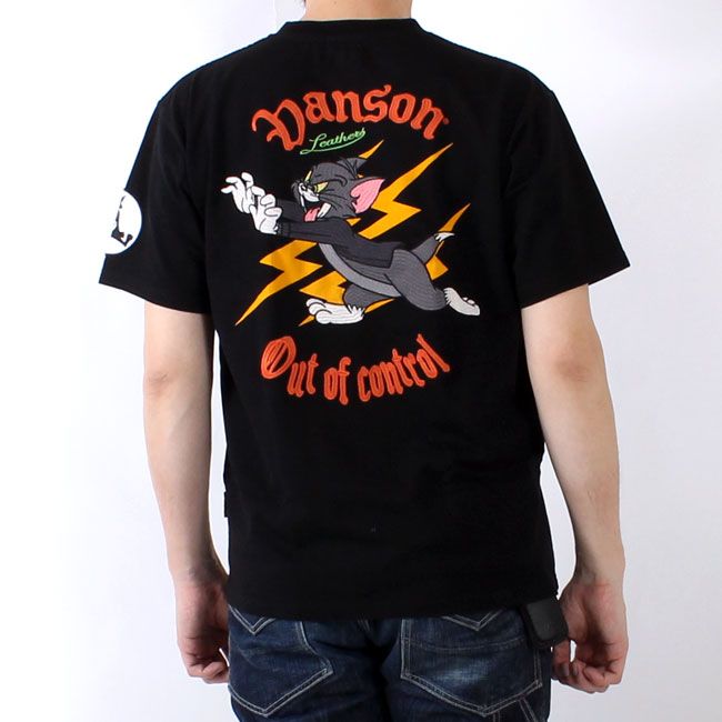 VANSON(�Х󥽥�) �ȥ�&�����꡼����ܻɽ�ŷ��T����� / TJV-2512 / 2025�ղ� ���� / �ȥ�ȥ����꡼ Ⱦµ �Х����� ���ᥫ��