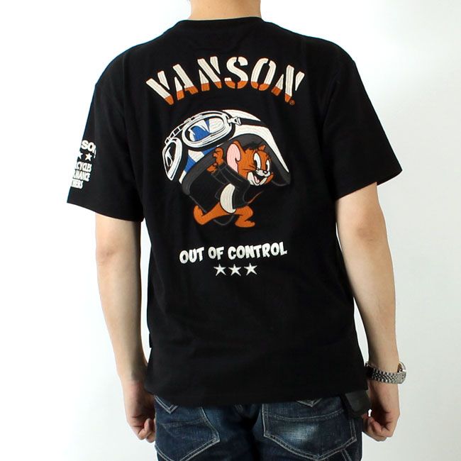 VANSON(�Х󥽥�) �ȥ�&�����꡼����ܻɽ�ŷ��T����� / TJV-2524 / 2025�ղ� ���� / �ȥ�ȥ����꡼ �إ��å� / �Х����� ���ᥫ��