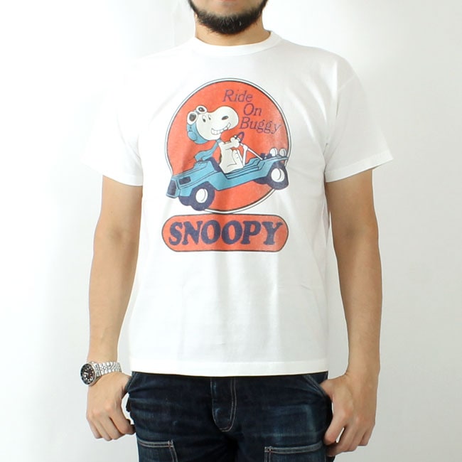 TOYS McCOY(トイズマッコイ) スヌーピーTシャツ RIDE ON BUGGY