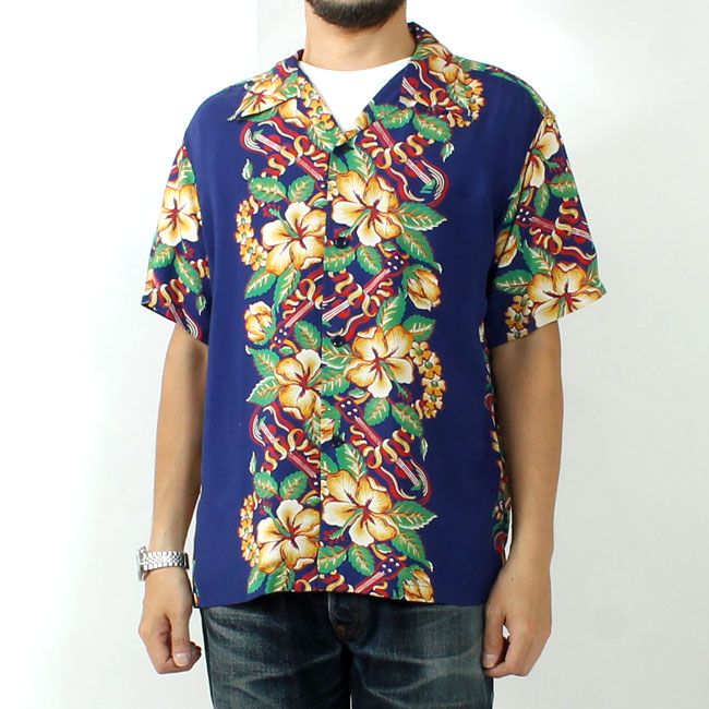 SUN SURF(サンサーフ) アロハシャツ BLESSING GIFT FROM HAWAII