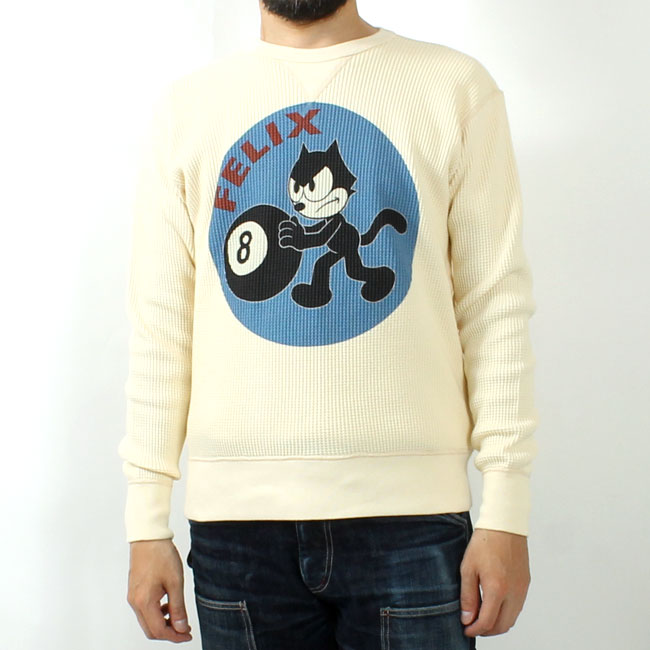 tooco TOYS McCOY(トイズマッコイ) ビッグワッフルクルーネックロンT FELIX 8