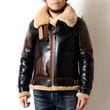 TOYS McCOY(�ȥ����ޥå���) ������B-3 TOYS McCOY MFG.CO. SHEEP SKIN JACKET DUO TONE / TMJ2518 / 2025���� ���� / �쥶���ե饤�ȥ��㥱�å� �ࡼ�ȥ� / �ߥ꥿�꡼ ���ᥫ�� ���
