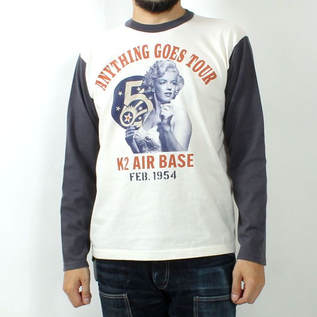 TOYS McCOY(トイズマッコイ) マリリンモンロー プリントロンT ANYTHING