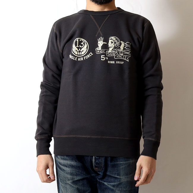 『際立ち◎』Buzz Rickson's(バズリクソンズ)プリントスウェット BUZZ RICKSON'S(バズリクソンズ) ミリタリープリントスウェット 5th