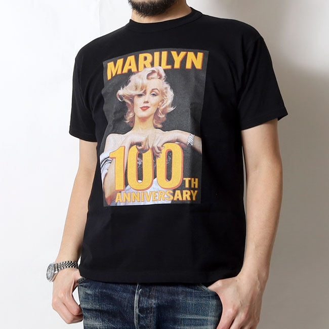 Man　hir0.to.maron様　☆専用出品☆ TOYS McCOY(トイズマッコイ) マリリンモンロー100周年フォトプリントT