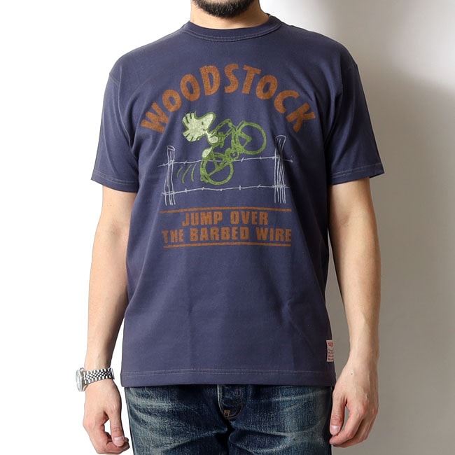 TOYS McCOY(トイズマッコイ) ピーナッツコラボTシャツ WOODSTOCK KING OF COOL / TMC2628 / 2026春夏 新作 / ウッドストック 大脱走 / 半袖 プリント / アメカジ メンズ