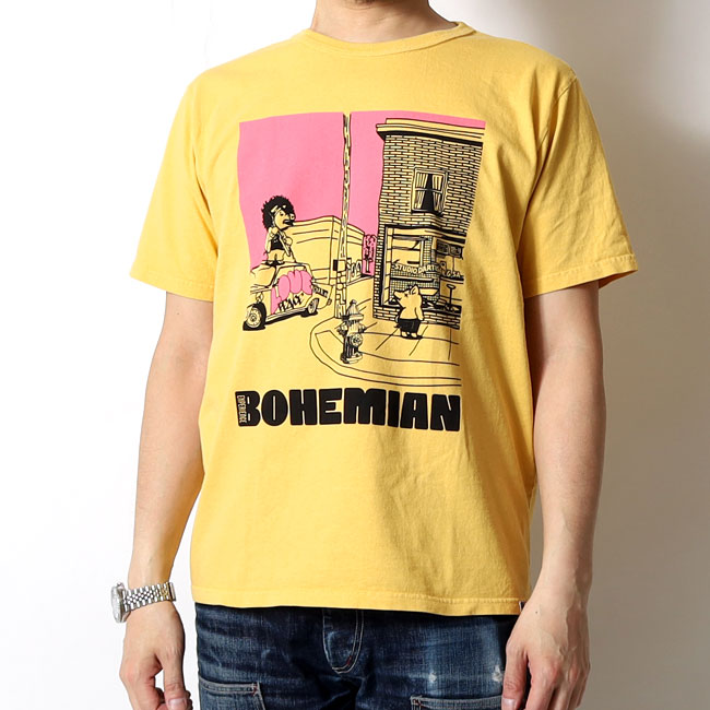 STUDIO D'ARTISAN(ステュディオ・ダ・ルチザン) USAコットンプリントTシャツ / 8234B / 2026春夏 新作 / 半袖 / アメカジ メンズ