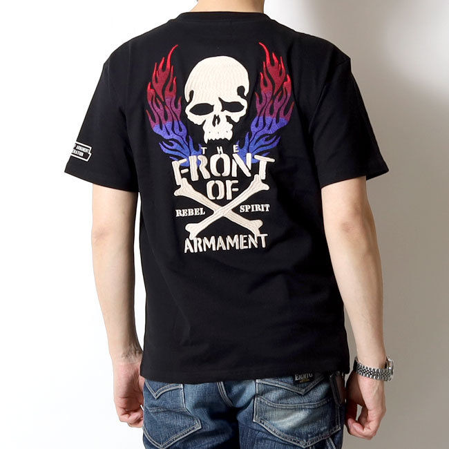 CROWS×WORST(クローズ×ワースト) 七代目武装戦線 刺繍グラフィックT