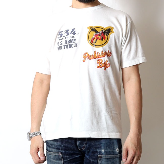 BUZZ RICKSON'S(バズリクソンズ) ミリタリープリントTシャツ 534th