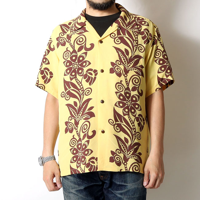 SUN SURF(サンサーフ) アロハシャツ PICTOGRAPH FLOWER / SS39616