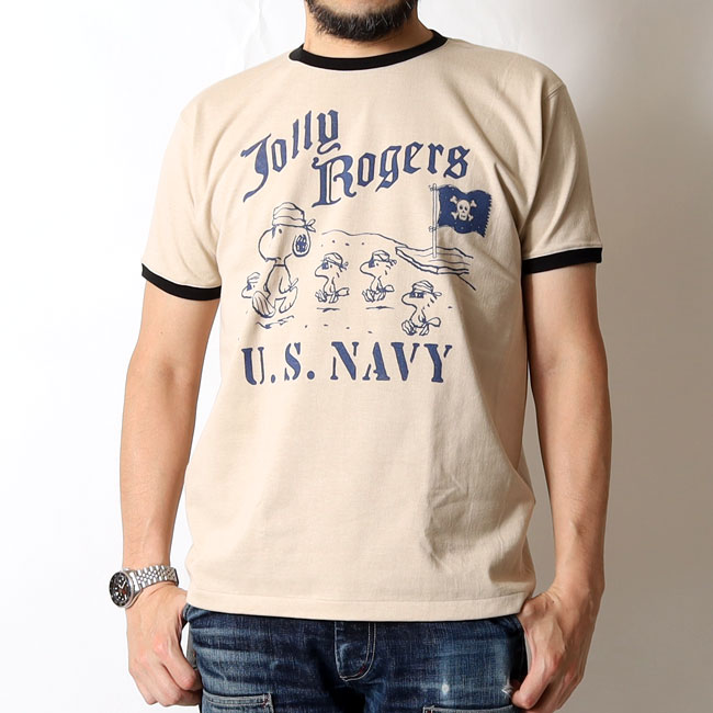 TOYS McCOY(トイズマッコイ) ピーナッツTシャツ スヌーピー JOLLY