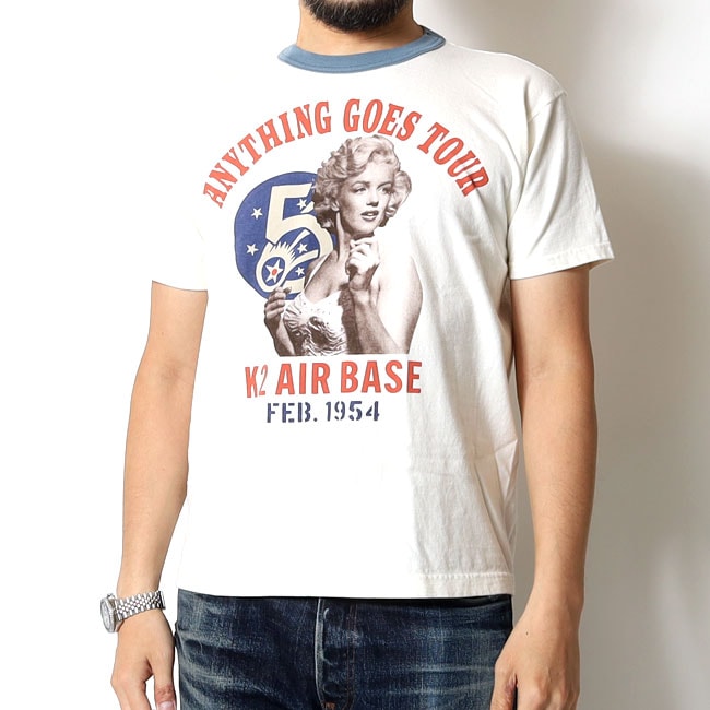 TOYS McCOY(トイズマッコイ) マリリンモンローTシャツ ANYTHING GOES
