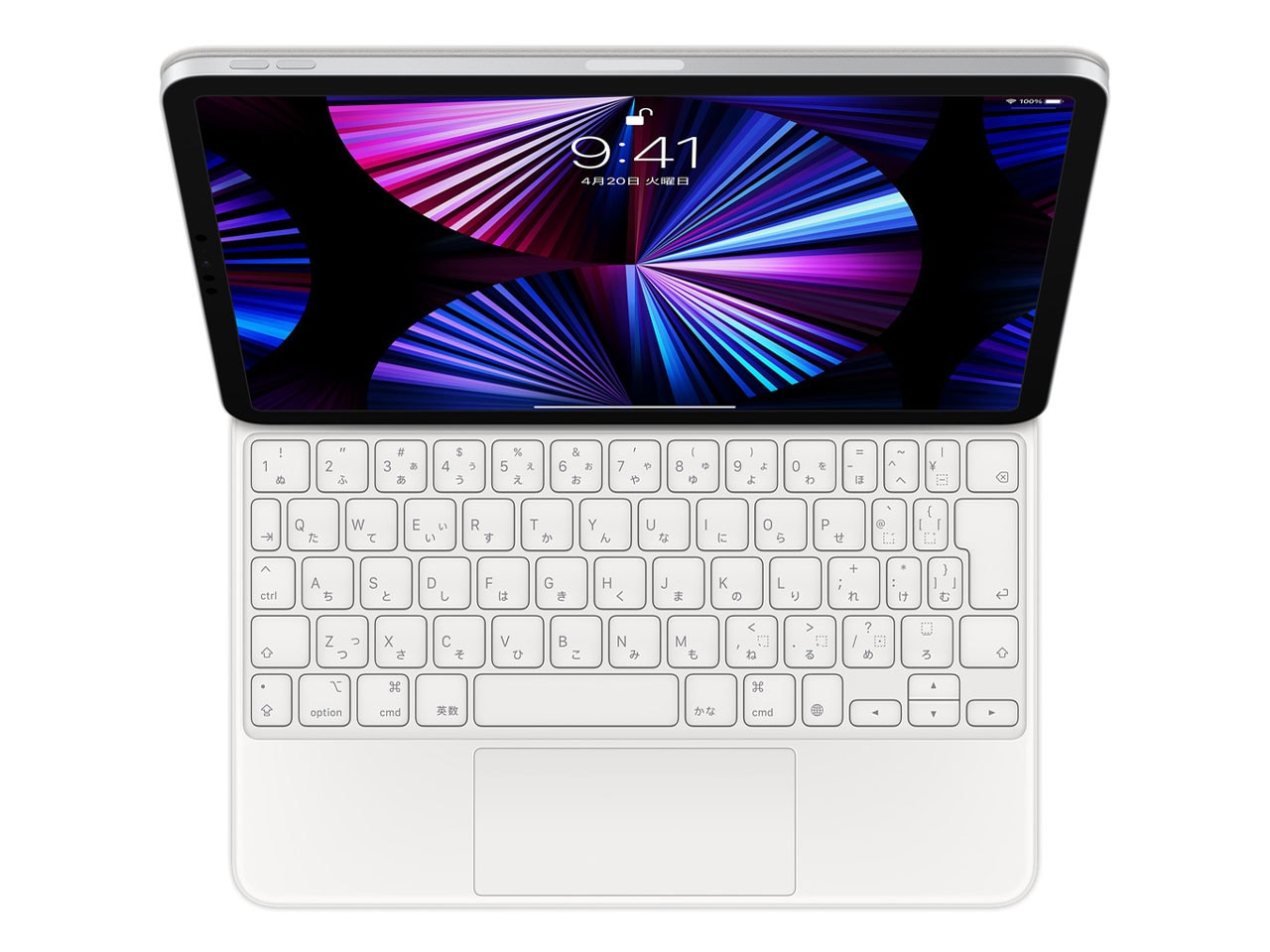 iPad Magic Keyboard 日本語 MJQJ3J/A MJQJ3J/A』Apple アップル 純正 Magic Keyboard 日本語 ホワイト