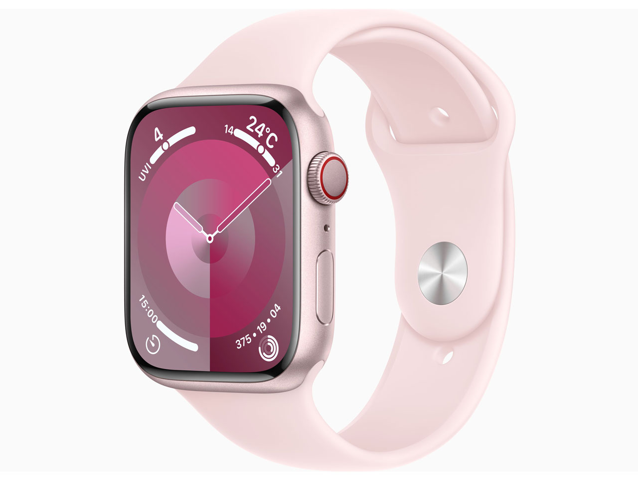 Apple Watch Series 9 GPS+Cellularモデル 45mm MRML3J/A [ピンク 