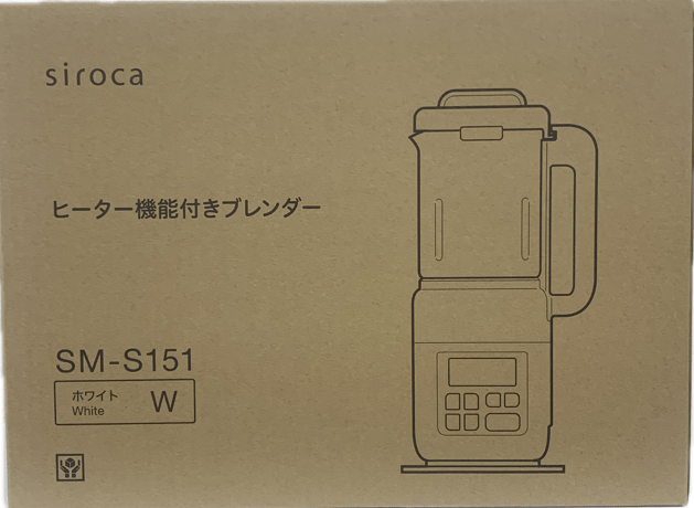 siroca ������������ BLENDER SM-S151 [�ۥ磻��]