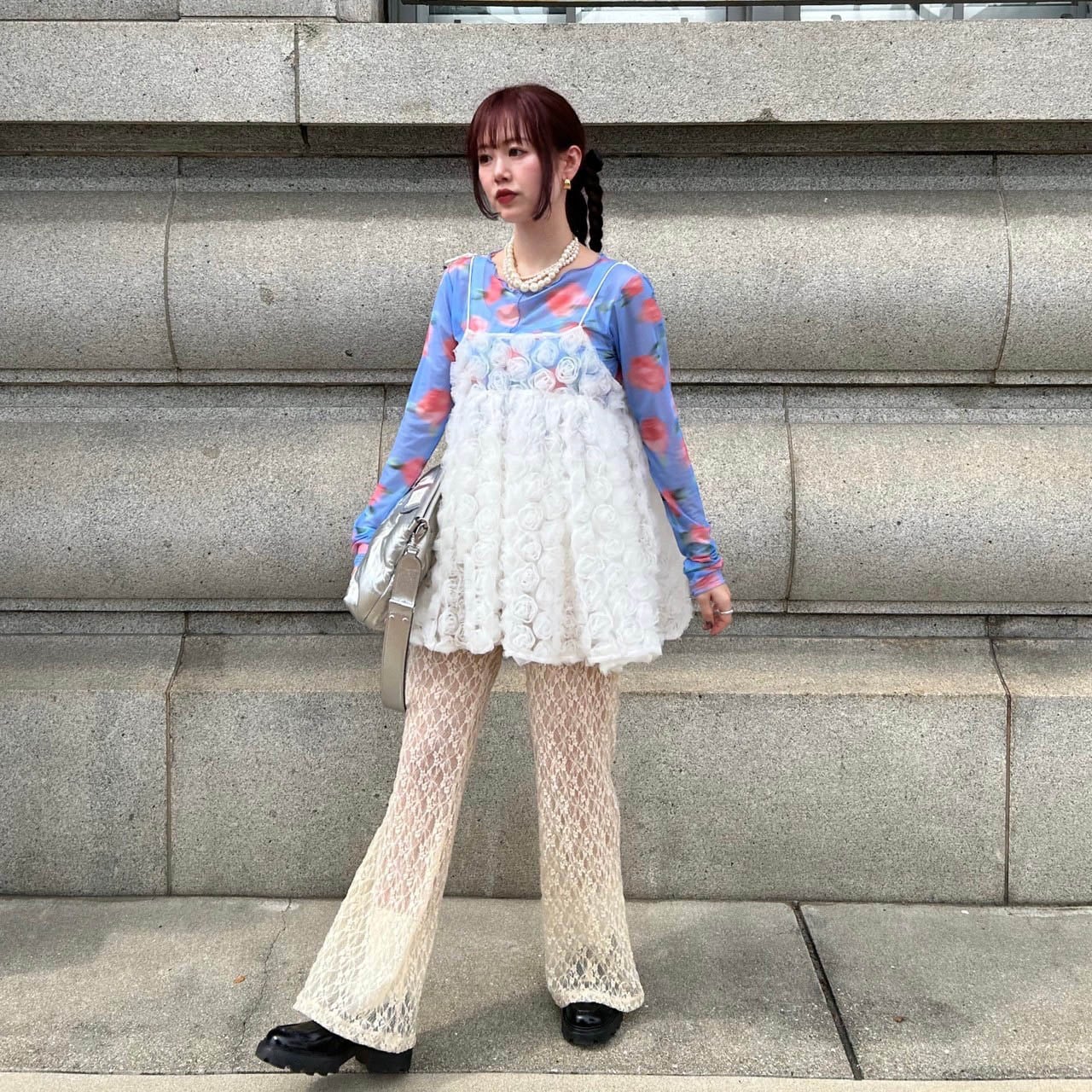 レースフレアパンツ | mai | Flugge