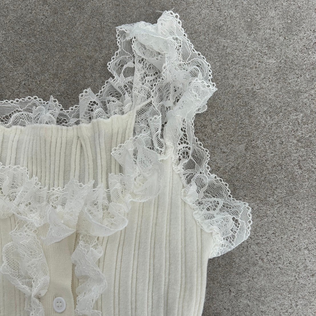 MAISON SPECIAL フリルタンクトップ size FREE MAISON SPECIAL｜Sheer Drape layered Tank Top | Rakuten