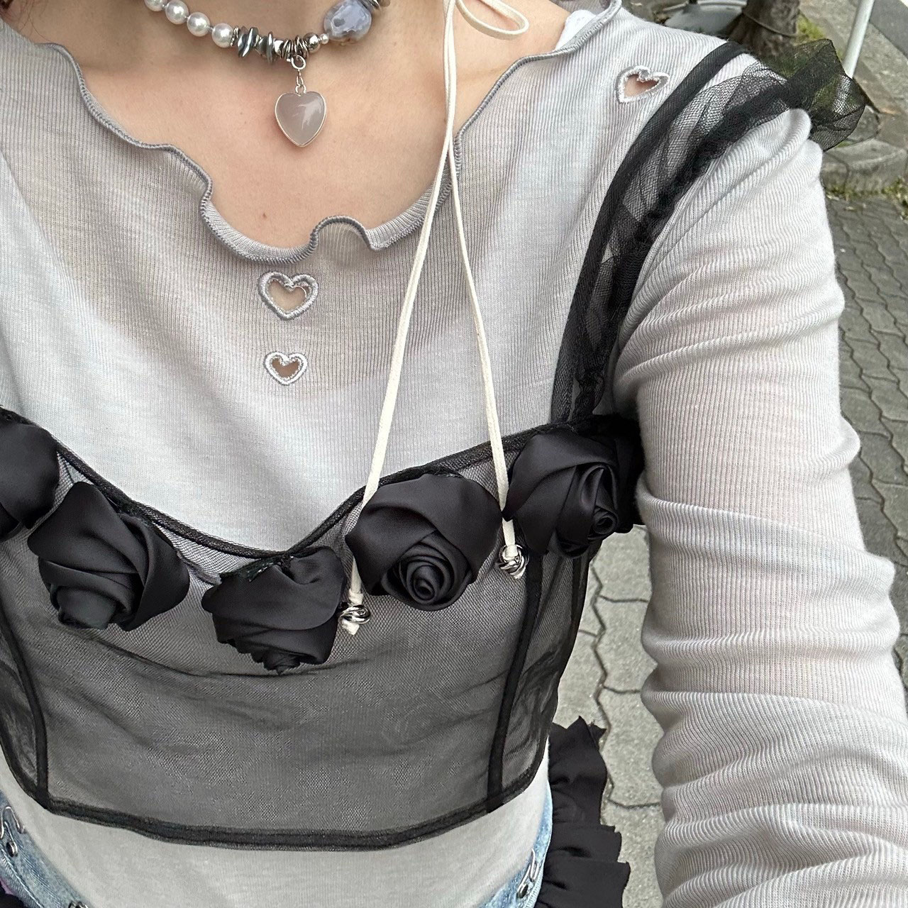 ハートメローシアートップス | mai | Flugge