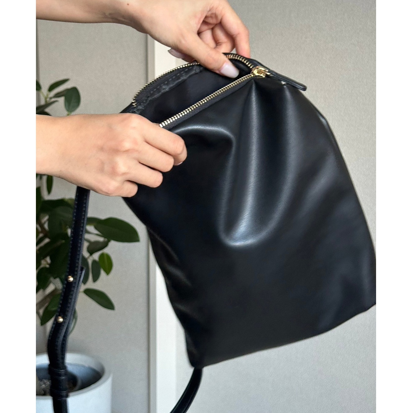 ワンハンドルギャザーバッグ | すべての商品 | Flugge