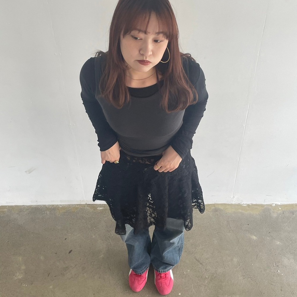 レースレイヤードスカート | すべての商品 | Flugge