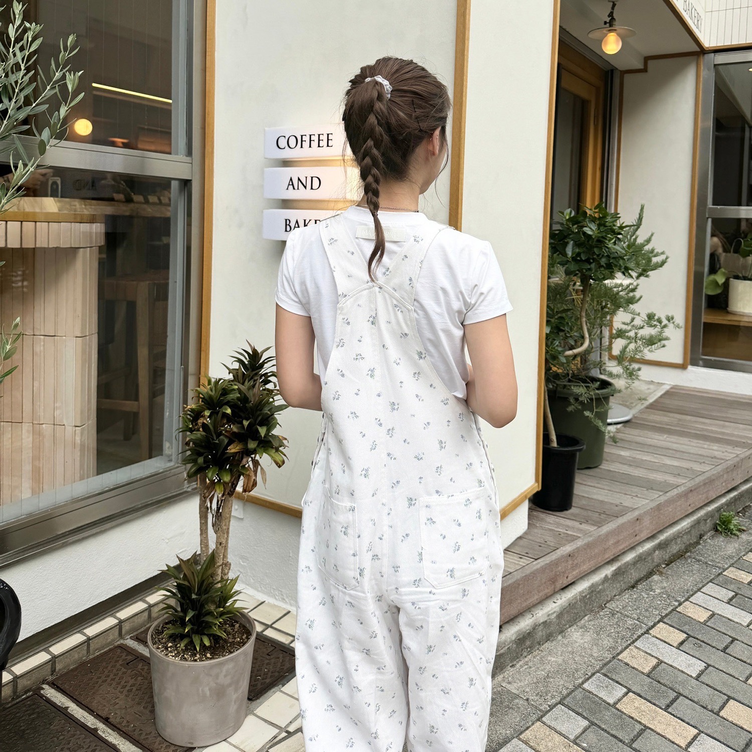 花柄サロペットパンツ | Nanami | Flugge