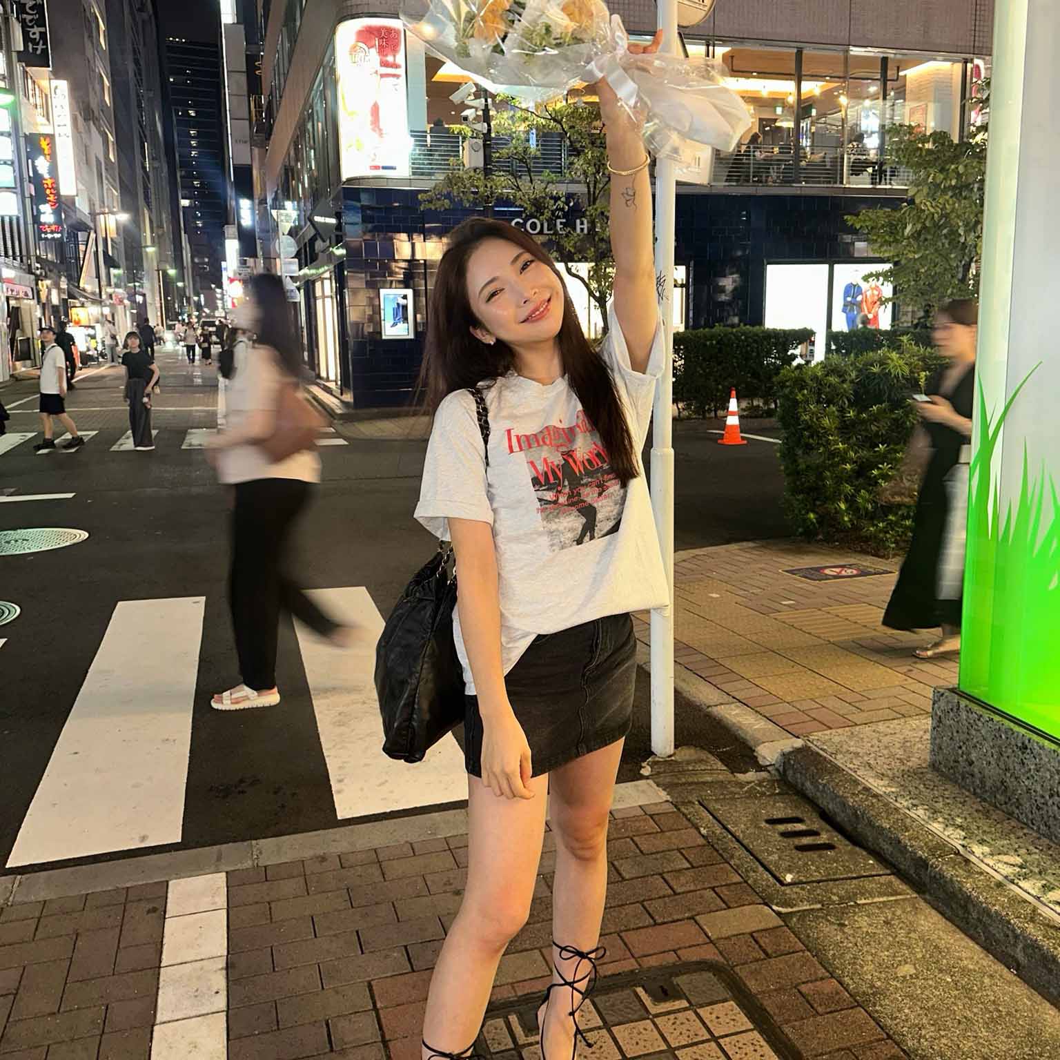 【KIMHEKIM】アシンメトリーデニムミニスカート（ブラック） 19553737_43800074_1000.jpg