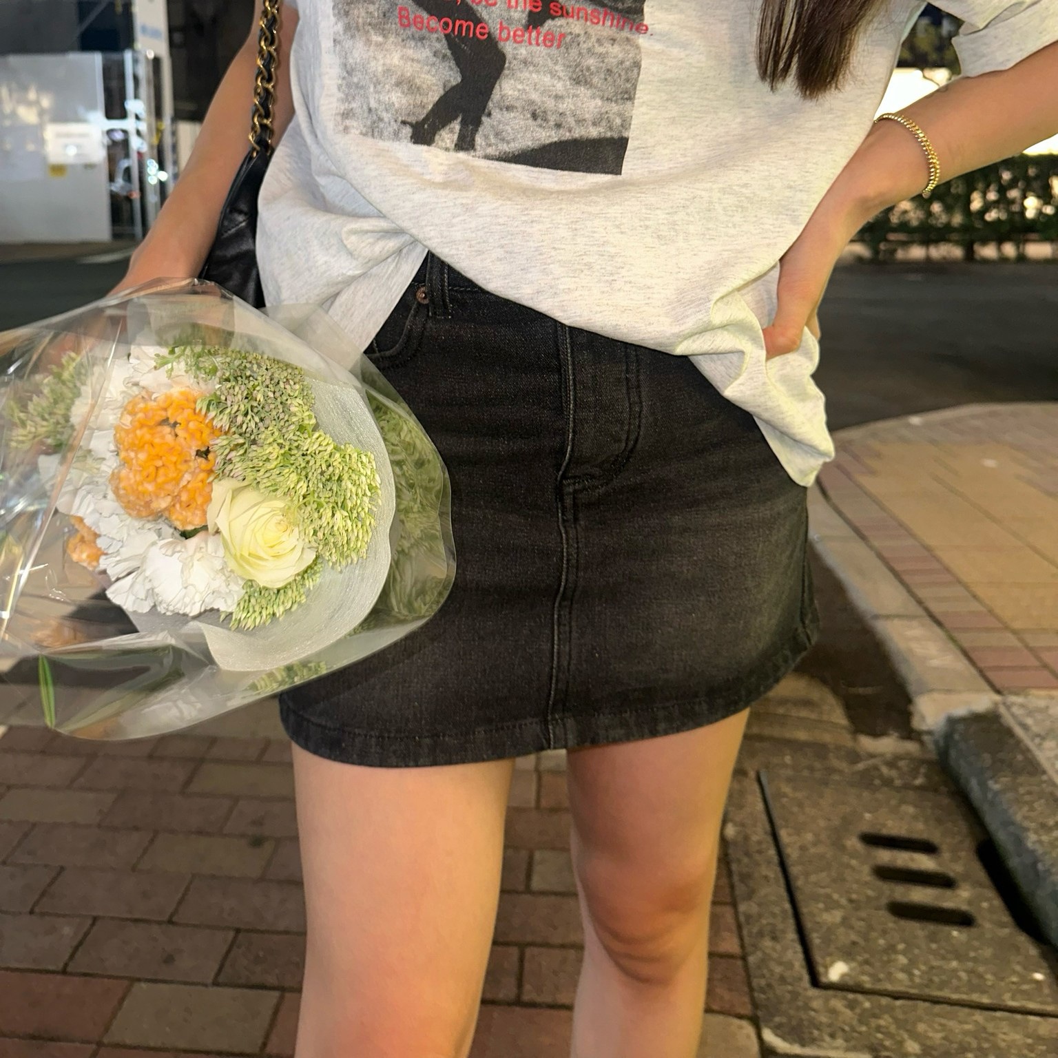 ブラックデニムミニスカート | すべての商品 | Flugge