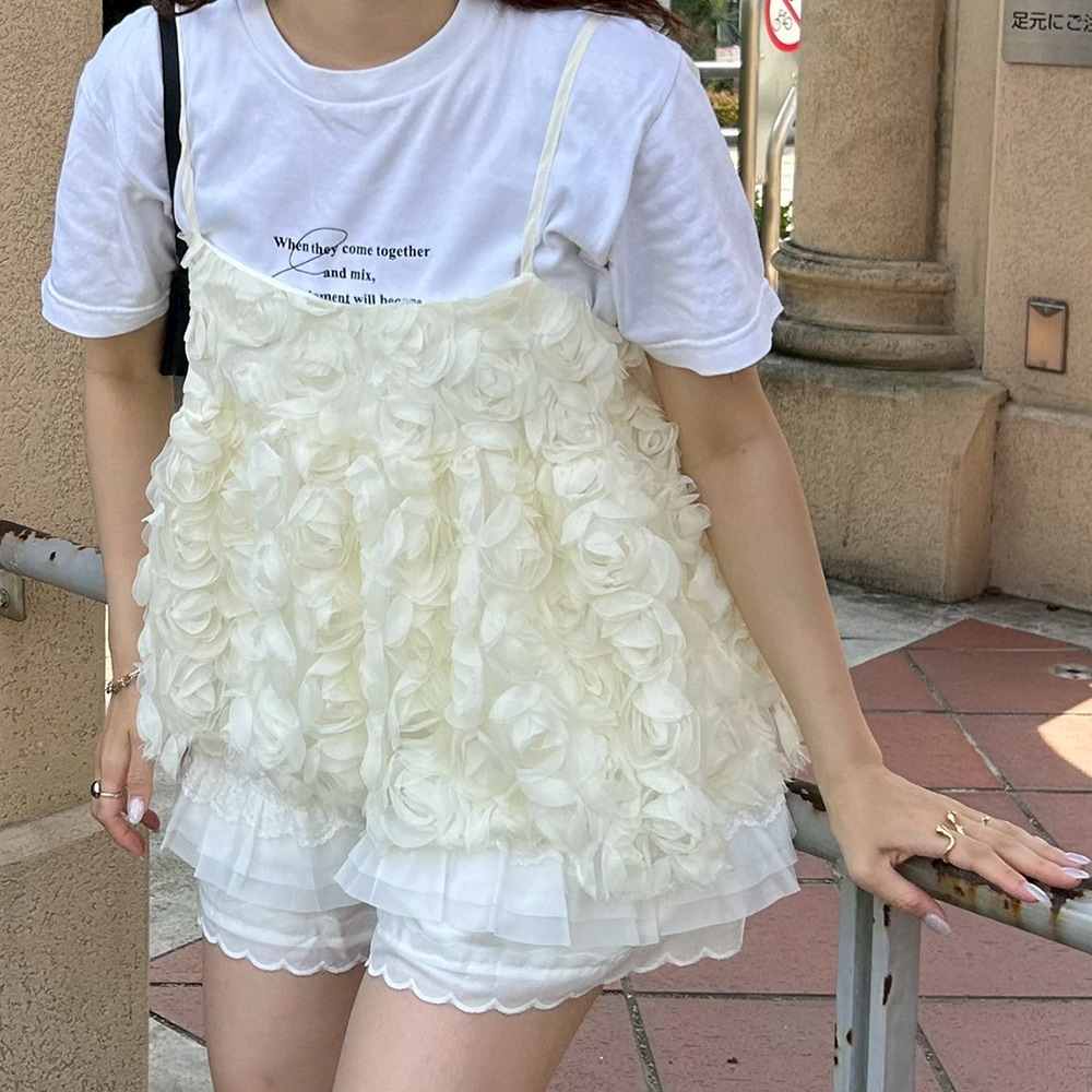 シフォンフリルパンツ | mai | Flugge