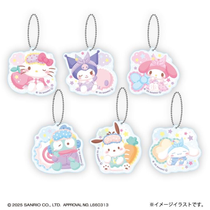 サンリオキャラクターズ ねむねむどりーみんぐドール　6種 サンリオキャラクターズ ねむねむどりーみんぐドール 6種