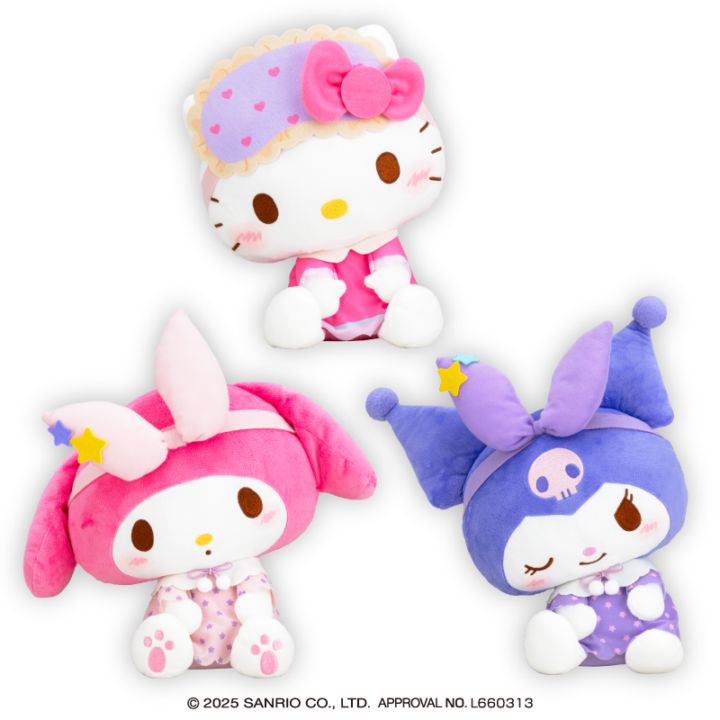 サンリオキャラクターズ ねむねむどりーみんぐドール　6種 サンリオキャラクターズ ねむねむどり～みんぐドールBIGタイプ1