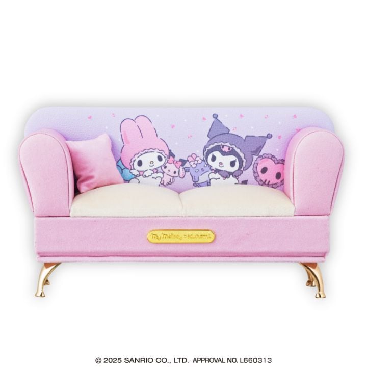 マイメロディ♡クロミ エンジェルソファー型ジュエリー