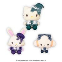 サンリオ - ハローキティ ぬいぐるみ 4体セット『スクールバージョン』プライズ　EIKOH ハローキティ＆キキララ＆マイメロディ 4体セット ぬいぐるみ