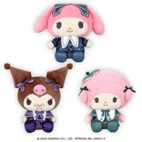 サンリオ - ハローキティ ぬいぐるみ 4体セット『スクールバージョン』プライズ　EIKOH ハローキティ＆キキララ＆マイメロディ 4体セット ぬいぐるみ
