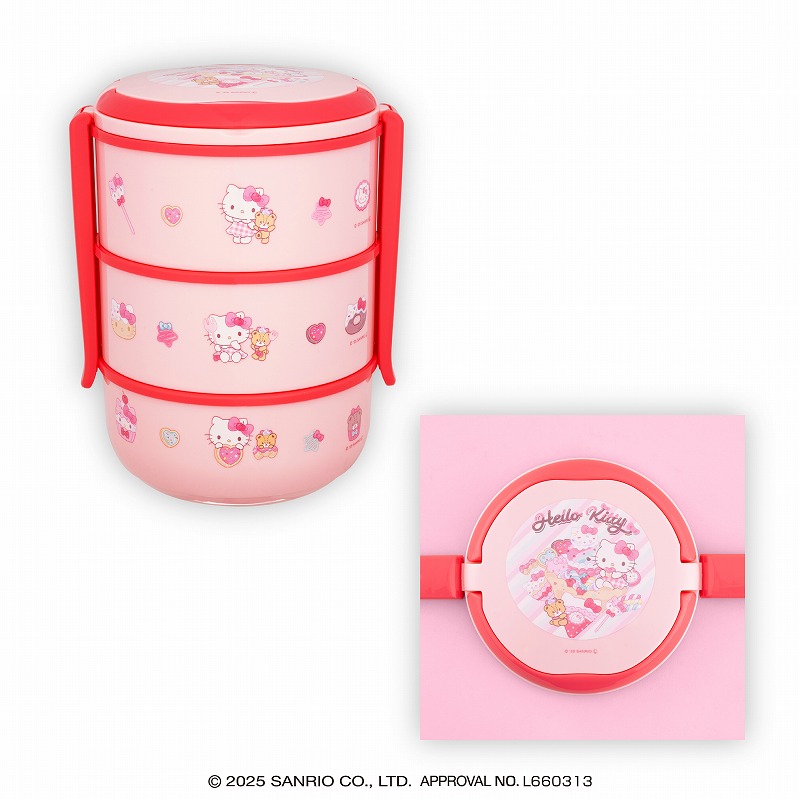 サンリオ ハローキティ 3段ボックス サンリオ ハローキティ 3段ボックス - メルカリ