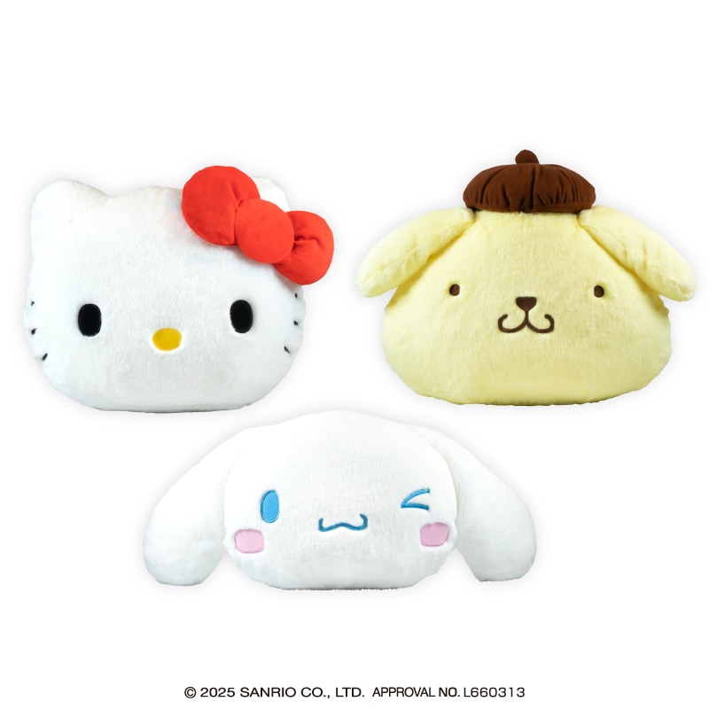 サンリオキャラクターズ 顔デカクッション7 | 先月・今月の登場商品