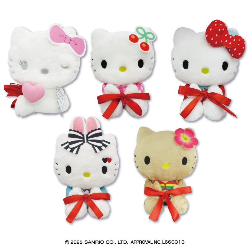 キティ　Myハローキティ　抱っこポーズドール　BIGタイプ3 タイトー限定パンダ ハローキティ Myハローキティ抱っこポーズドールBIGタイプ3 | 先月