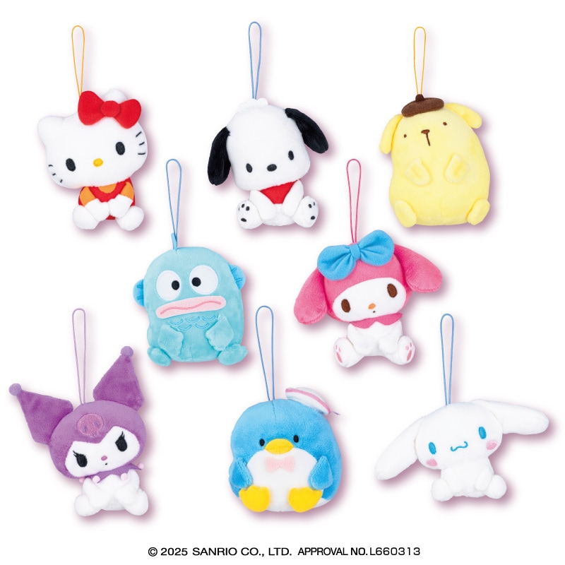 サンリオキャラクターズ スタンダードカラーおすわりマスコット | 先月