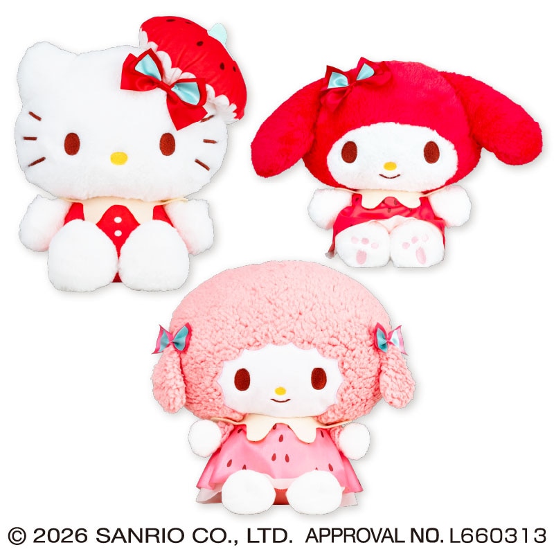 サンリオキャラクターズ いちごみるくメルトドールBIGタイプ1 | 今月の